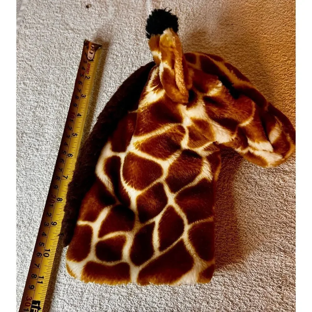 Plush Giraffe Hand Puppet Made By The Puppet Company